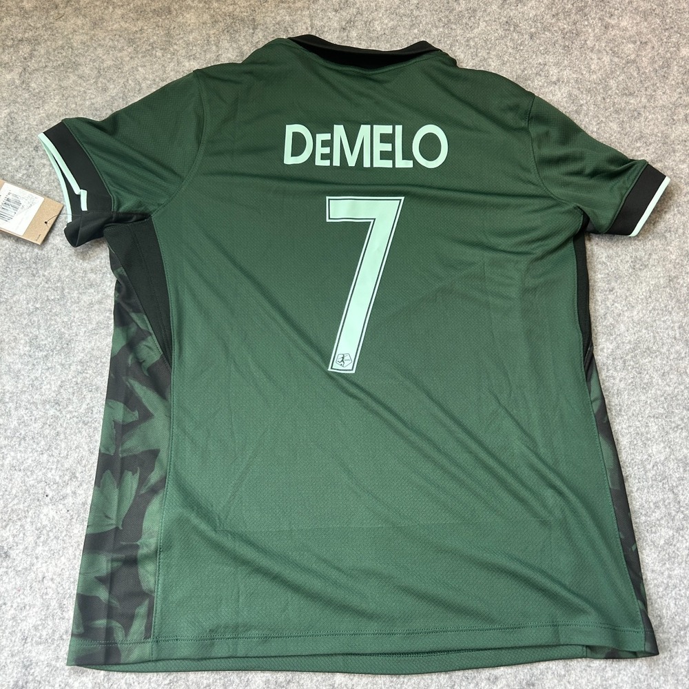Nike Savannah DeMelo #7 Racing Louisville FC Soccer Jersey Mens Large Green $95